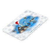 魔法のクリスマスビレッジ マグネット (左側)