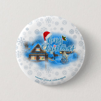 魔法のクリスマスビレッジ 缶バッジ