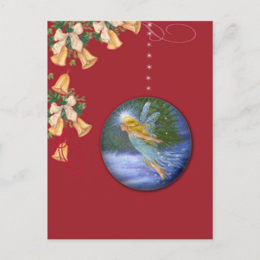 魔法のクリスマスフェアリーのポストカード シーズンポストカード (正面)