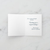 魔法のクリスマスフェアリー シーズンカード (内部)