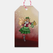 魔法のクリスマスベルの妖精 ギフトタグ (裏面)