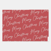 魔法のクリスマスホリデーギフト ラッピングペーパーシート (正面3)