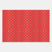 魔法のクリスマスホリデーギフト ラッピングペーパーシート (正面)