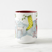 魔法のクリスマスマグの世界のための最高のママカスタム マグカップ (中央)