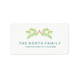 魔法のクリスマスミスタントーティール（緑がかった色）ID441 ラベル