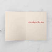 魔法のクリスマスユニコーン シーズンカード (内部)