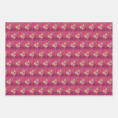 魔法のクリスマス応援IIおもしろいフェアリー ラッピングペーパーシート (正面3)