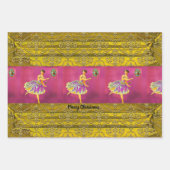 魔法のクリスマス応援IIおもしろいフェアリー ラッピングペーパーシート (正面2)