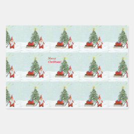 魔法のクリスマス格言ラッピング紙セット ラッピングペーパーシート