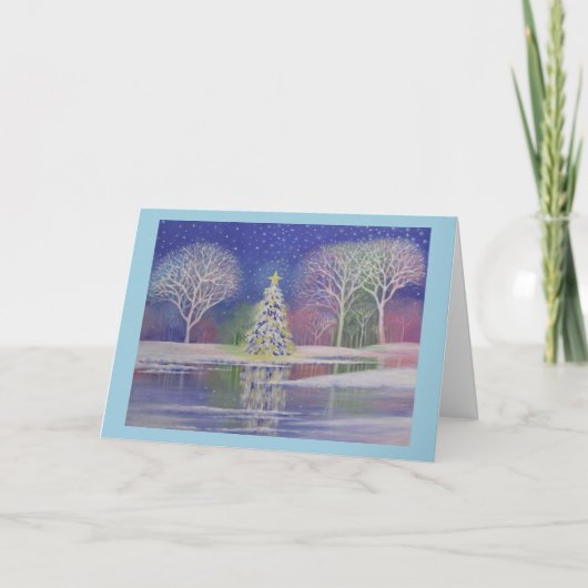 魔法のクリスマス、グリーティングカード シーズンカード (正面)