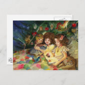 魔法のクリスマス シーズンポストカード (正面/裏面)