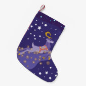 魔法のクリスマス スモールクリスマスストッキング (正面 (吊り時))