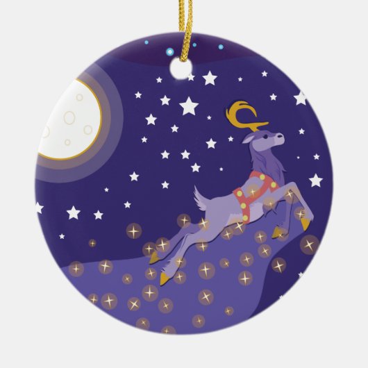 魔法のクリスマス セラミックオーナメント (正面)