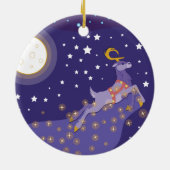 魔法のクリスマス セラミックオーナメント (裏面)