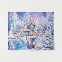魔法のクリスマス・フェアリー タペストリー