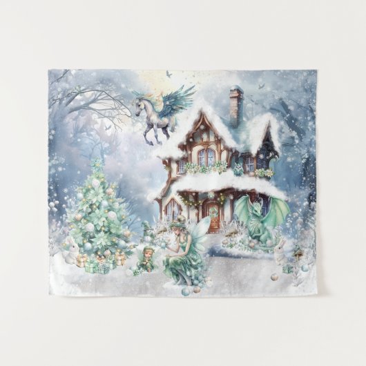 魔法のクリスマス・フェアリー タペストリー (正面(横))