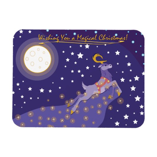 魔法のクリスマス マグネット (横)