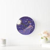 魔法のクリスマス ラウンド壁時計 (ホーム)