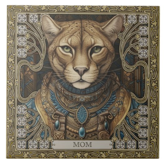 魔法のクーガー精神カスタマイズ可能アルタルピース タイル (正面)