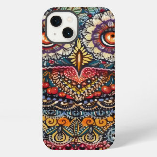 魔法のグラフィックフクロウの絵 iPhone 13ケース