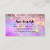 魔法のグリッターハネムーンウィッシングウェルエンクロージャーC エンクロージャーカード (正面)