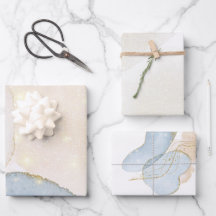 魔法のグリッター抽象芸術ベビーシャワー