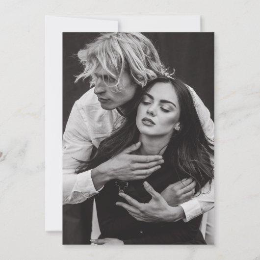 魔法のグリーンメドウフラワーズ結婚式招待状 招待状 (裏面)