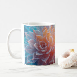 魔法のグローとソフトパステル開花 – エーテル コーヒーマグカップ