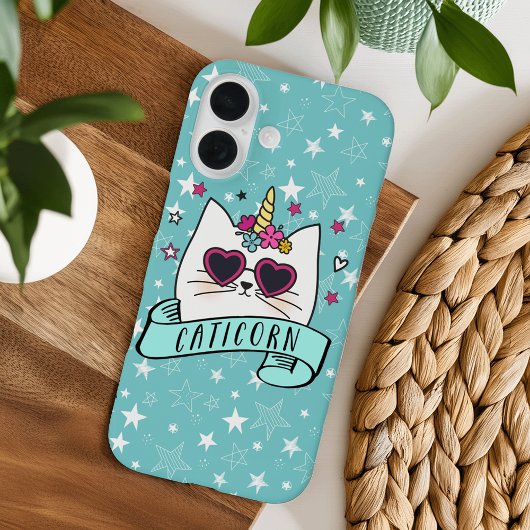 魔法のケチコーン | かわいいマンガ・ユニコーン猫 Case-Mate iPhoneケース