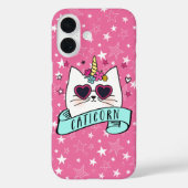 魔法のケチコーン | かわいい猫ユニコーン Case-Mate iPhoneケース (裏面)