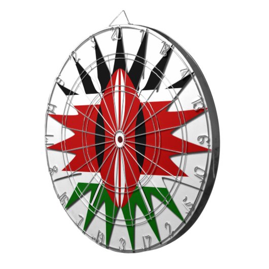 魔法のケニ祝ヤ:世界観光デー🇰🇪 ダーツボード (正面右)