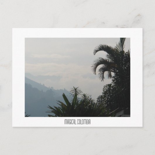 魔法のコロンビアのはがき ポストカード (正面)