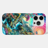 魔法のサイケデリックドリームスケープ Case-Mate iPhoneケース (裏面 (横))