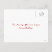 魔法のサンタ シーズンポストカード (裏面)