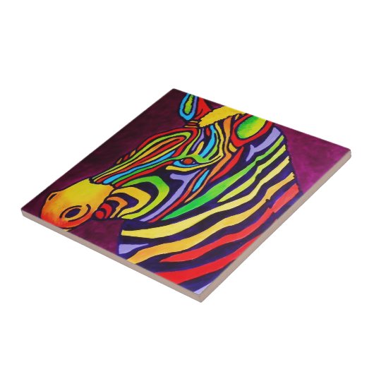 魔法のシマウマ タイル (側面)