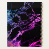 魔法のシャインパープルハロー2020かわいい プランナー手帳 (裏面)