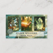 魔法のシャマニックのヒーリング写真 名刺 (正面)