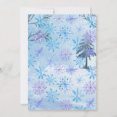 魔法のシュガープラムフェアリー　くるみ割り人形　誕生日パーティー 招待状 (裏面)