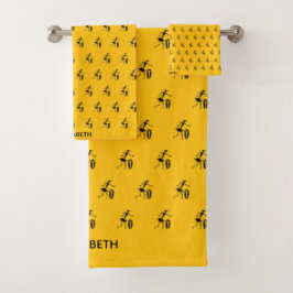 魔法のシルエット感動的ダンス バスタオルセット