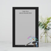 魔法のシルクハットの文房具 便箋 (スタンド正面)