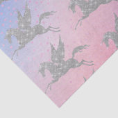 魔法のシルバーのユニコーンタイルパーティーティッシュペーパー 薄葉紙 (詳細)