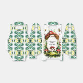 魔法のシンプルキノコ赤ちゃんシャワー フェイバーボックス (折り畳みなし)