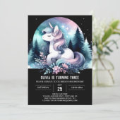 魔法のジャングルホース誕生日 招待状 (スタンド正面)