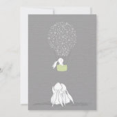 魔法のストーリーブックホワイトクリスマスフォト シーズンカード (裏面)