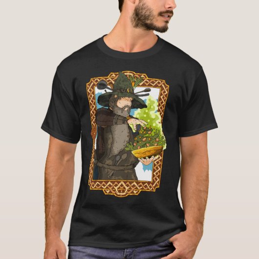 魔法のスープ魔法使い。 Tシャツ (正面)