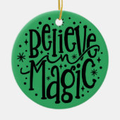 魔法のセラミッ信じク・クリスマス セラミックオーナメント (正面)