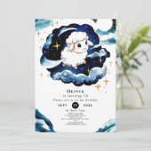 魔法のソフトな羊の誕生日 招待状 (スタンド正面)