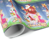 魔法のタイルの包装紙を祝って下さい ラッピングペーパー (ロールコーナー)