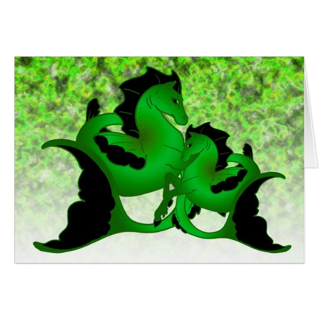 魔法のタツノオトシゴのコレクション#2 (正面横)