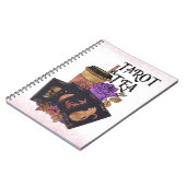 魔法のタロットとティーカード ノートブック (左側)